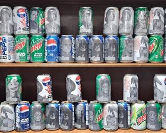 STARWARS PEPSI CANS STAR WARS