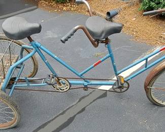 RARE TANDEM BICYCLE