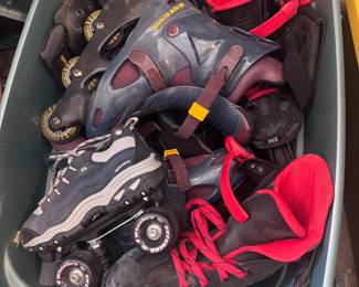 Roller skates, rollerblades