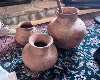 Clay pots