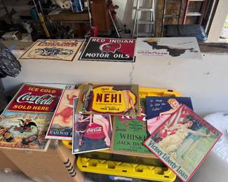Antique signs