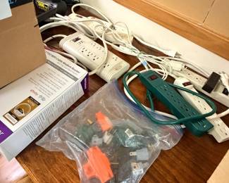 power strips and adapters