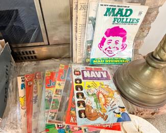 Mad magazines, Archie comic books