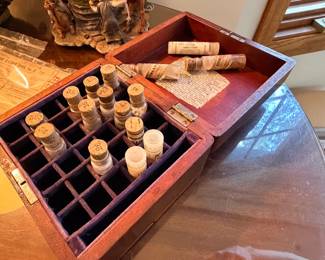 Antique Homeopathic Medicine Chest