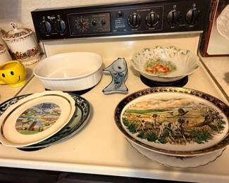 serving dishes