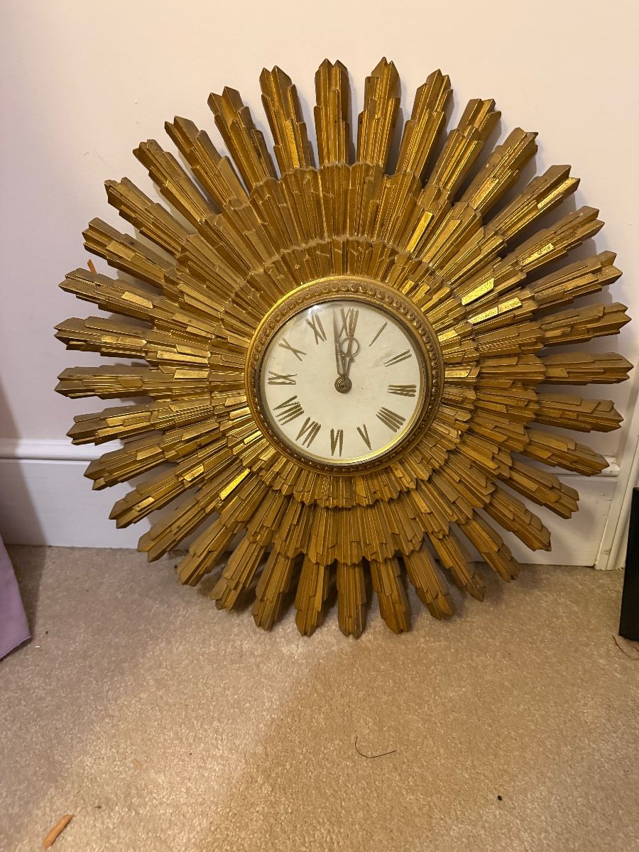 #28 Syroco Wall Clock SOLD