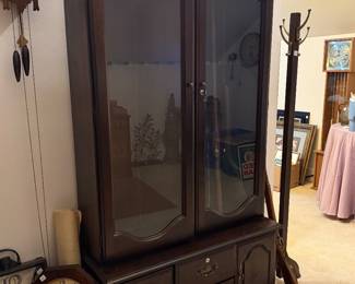 #30 Gun Cabinet with key 37x14x69 $200.00