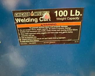 #8 Chicago Electric Welding #90305 $100.00