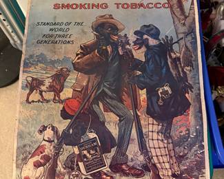 #31 Vintage Bull Durham Tobacco Advertising Poster 25x18 SOLD