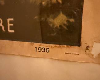#34 Buck Jones 1936 Movie Poster 29x19.5 $75.00