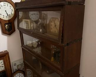 #29 Antique Barrister Bookcase 34x10x55 SOLD