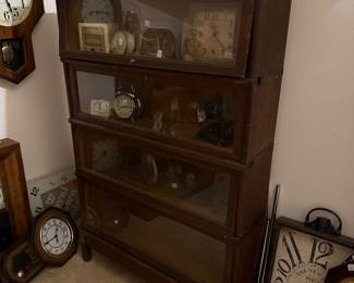 #29 Antique Barrister Bookcase 34x10x55 SOLD