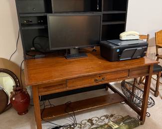#13 Desk with organizer 2 pieces 48x36x30 $100.00
