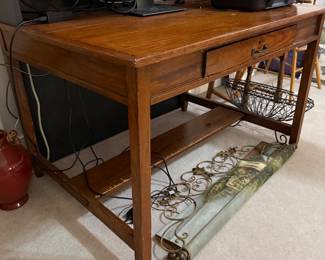 #13 Desk with organizer 2 pieces 48x36x30 $100.00