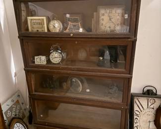 #29 Antique Barrister Bookcase 34x10x55 SOLD
