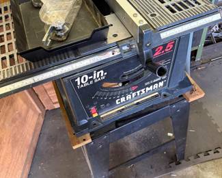 #2 Craftsman 10" table saw $100.00