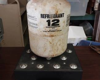 Refrigerant 12 Tank