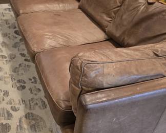 Leather couch