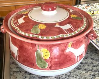 Vietri casserole 