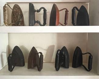Antique iron collection