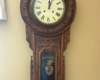Large Regulator wall clock
