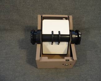 1960's Metal Zephyr Rolodex