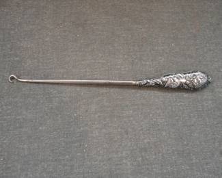 Antique Sterling Button Hook