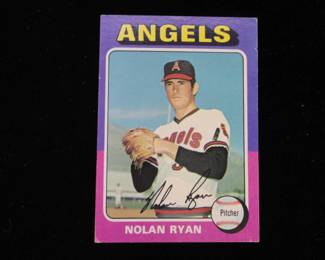 1975 Nolan Ryan Topps Baseball Card