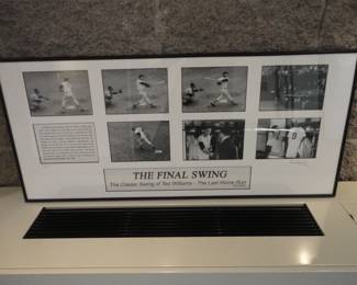 Ted Williams "The Final Swing" Photo Set Signed