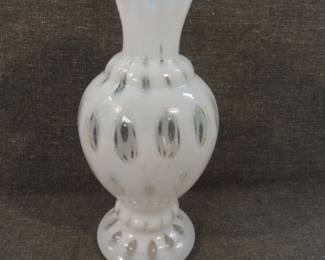 Fenton Coin Spot Vase