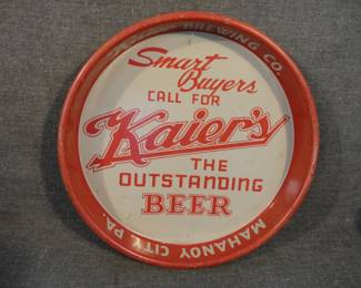 Vintage Kaier's Beer Tray