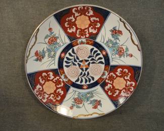 Large 18" Japanese Imari Charger