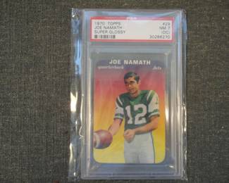 1970 Topps Super Glossy Joe Namath