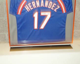 Kieth Hernandez Signed Jersey Certified