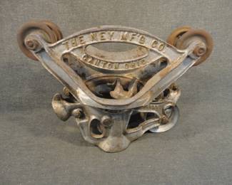 Ney Mfg Hay Trolley Cast Iron