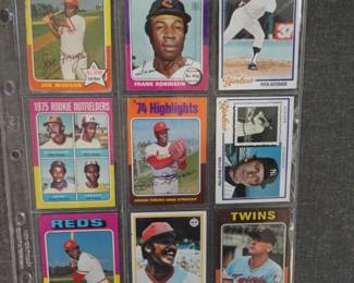 Lot of 1970's Baseball Cards