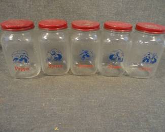Vintage Hazel Atlas Dutch Boy & Girl Shakers