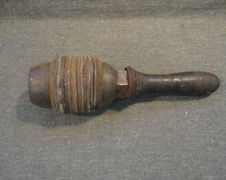 Cast Iron and Rawhide Leather Mallet