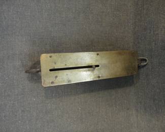 Vintage Detecto #4100 Brass Hanging Spring Scale