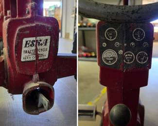 More views of the vintage McCormick Farmall 560 pedal tractor.