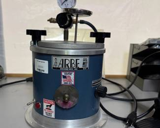 An Arbe Machine Manufacturing wax injector, model WI-200, designed for jewelry casting