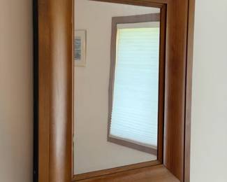 Wooden Framed Mirror