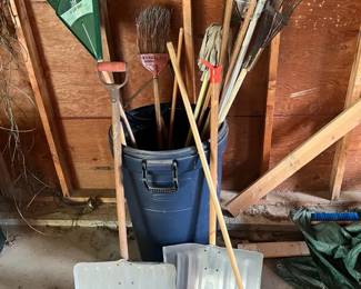 Rakes, Shovels, Brooms Etc