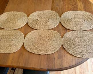 (6) Woven Placemats