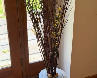 Large Planter With Branches