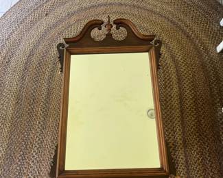 Mirror with Wood Frame