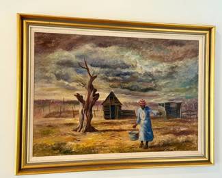James Turnbull Signed Painting
