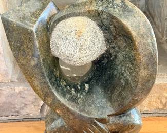 Huge Abstract Stone Sculpture
