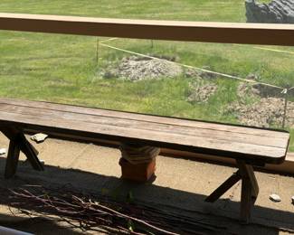 Wooden Bench