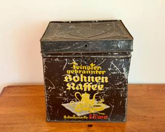 Antique German Coffee Tin